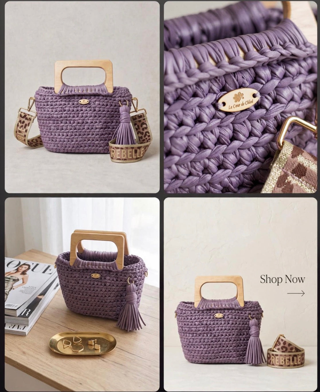 “Borsa Capri Lavanda ”