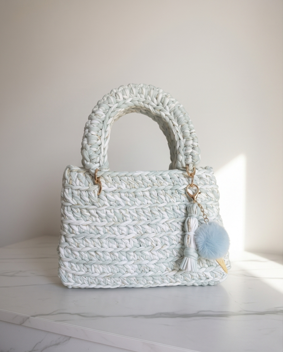 "Woven Capri Bag"
