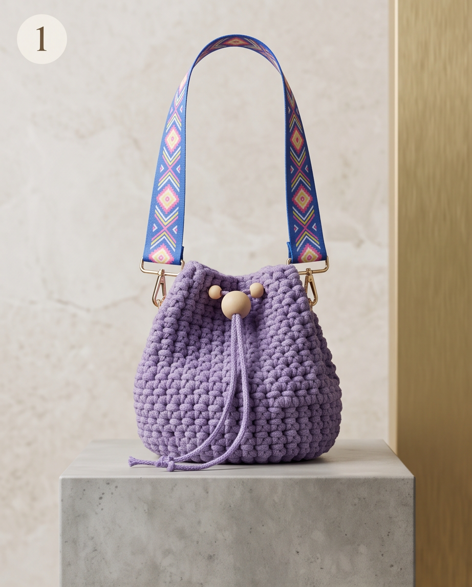 Borsa “Lilla Toscana”